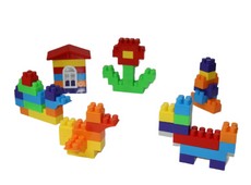 Игрушка-конструктор детский,набор Друзья 60 шт